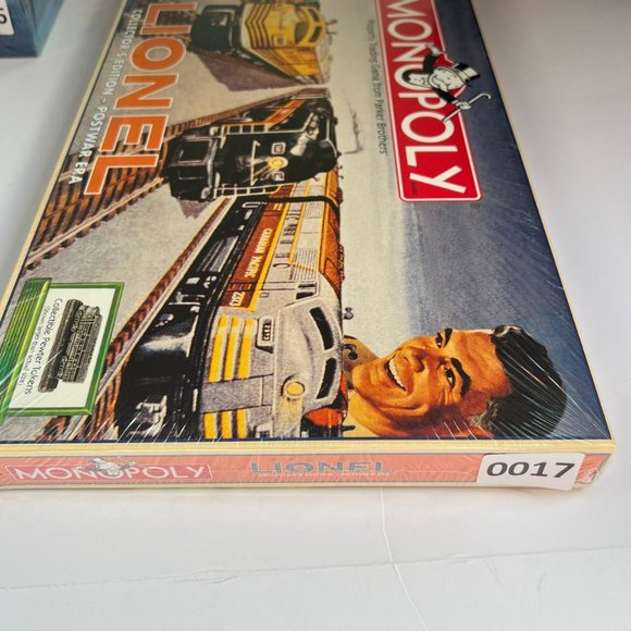 Vintage Monopoly Lionel Board Game‎ Collector's Edition Postwar ERA Sealed - Picture 6 of 8